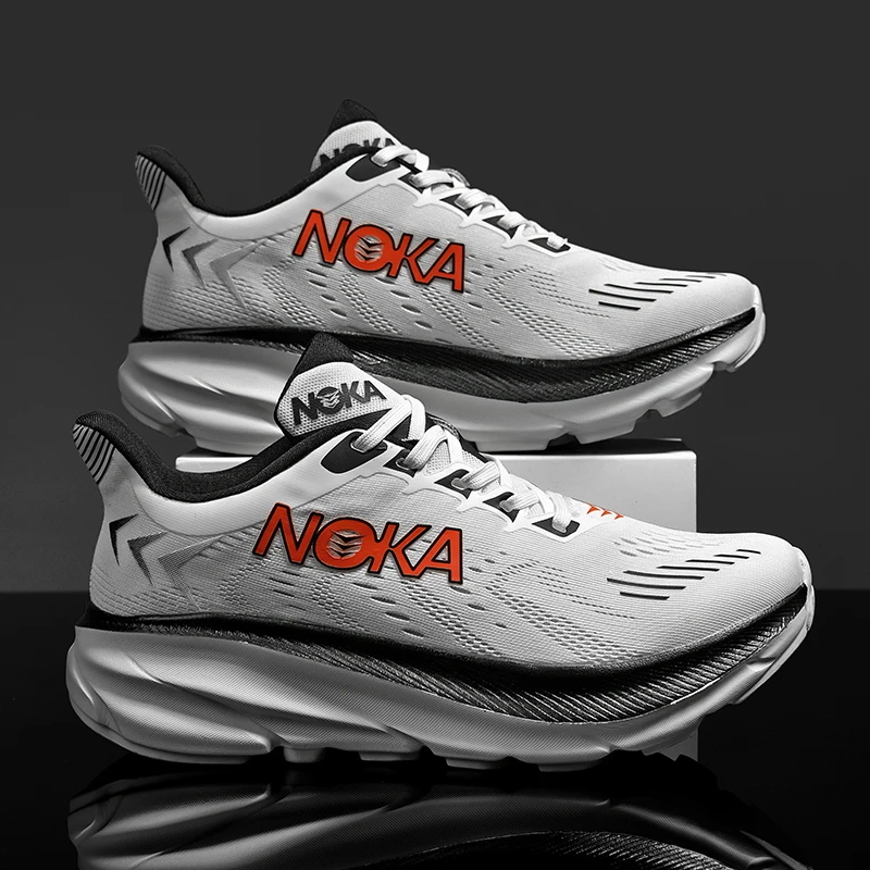 Men Sports Running Shoes Breathable Lightweight Men Comfortable Athletic Nonskid Sneakers thumbnail 4