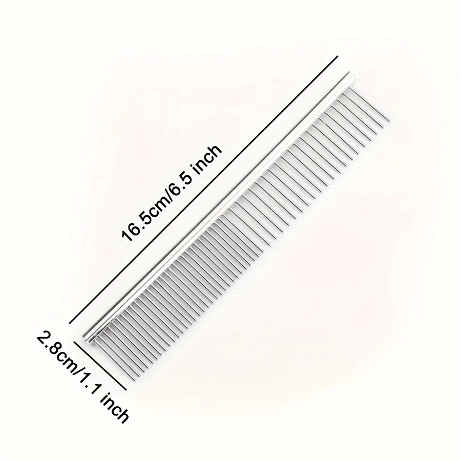 1pc Stainless Steel Weaving Comb for Macrame - Mixed Color Hand Woven Knotting Tool for Fabric Crafts thumbnail 2