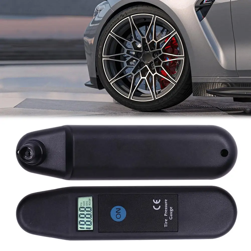 Digital Car Tire Tyre Air Pressure Gauge Meter LCD Display Manometer Barometers Tester PSI/KPA/BAR/KG/CM2 For Car thumbnail 6
