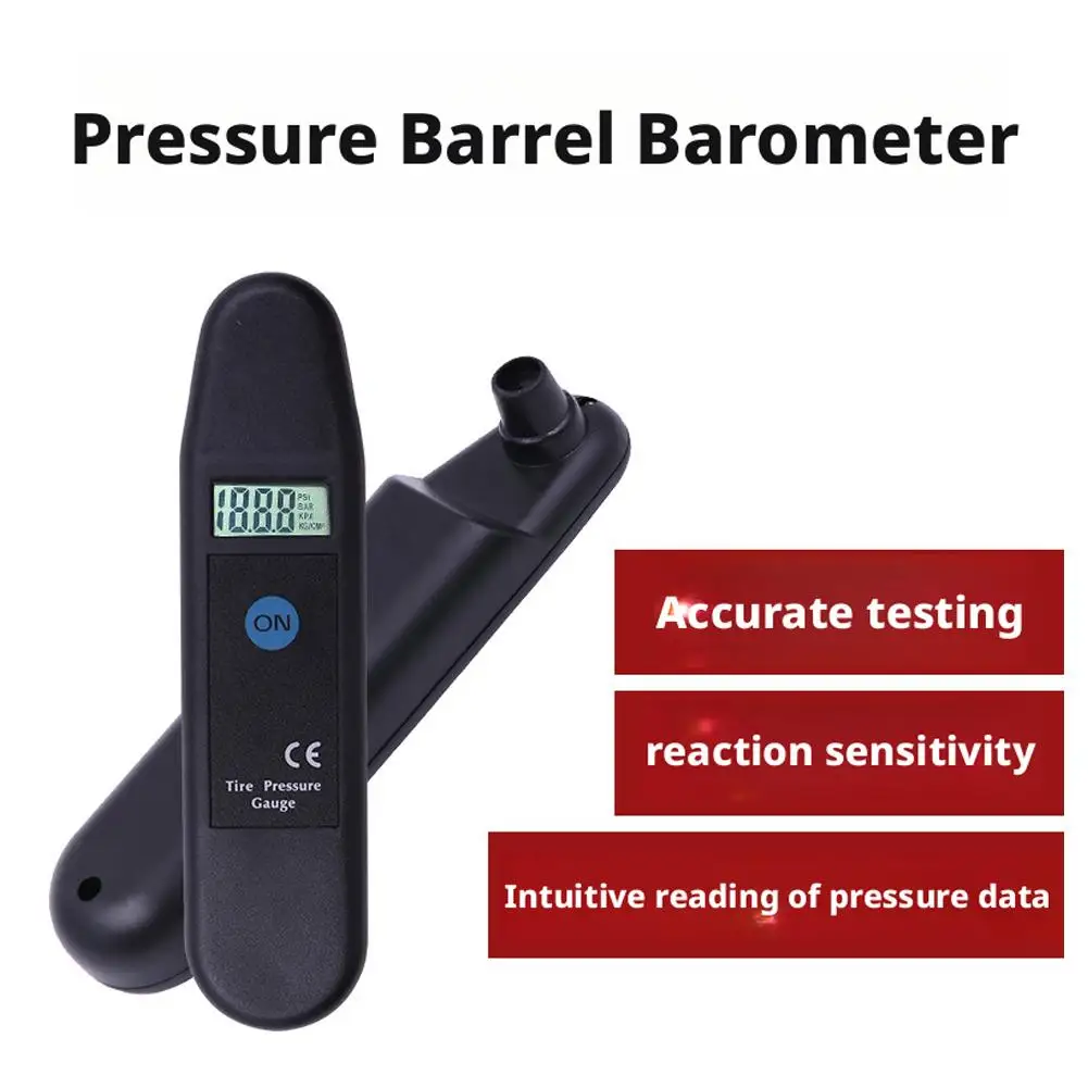 Digital Car Tire Tyre Air Pressure Gauge Meter LCD Display Manometer Barometers Tester PSI/KPA/BAR/KG/CM2 For Car thumbnail 5