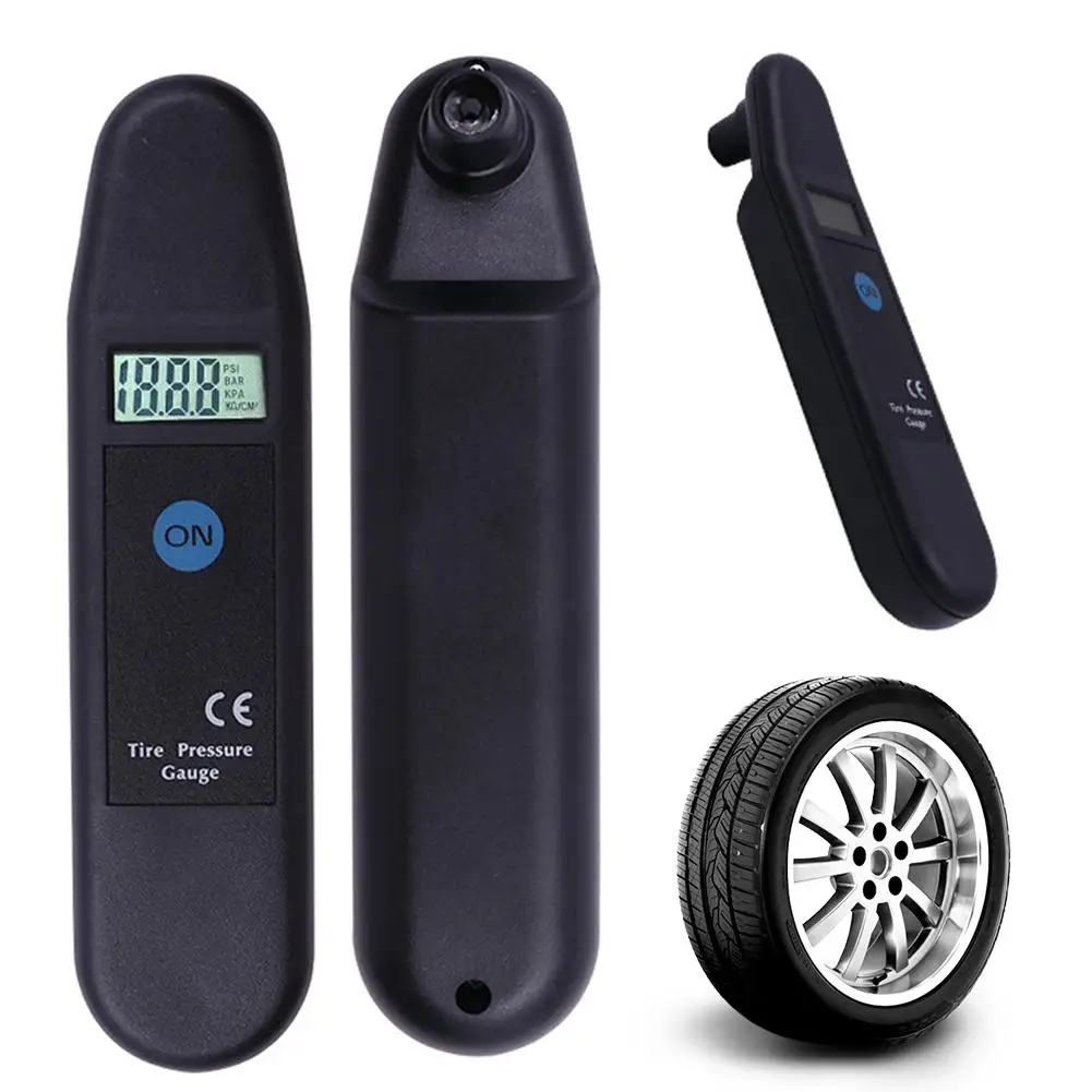Digital Car Tire Tyre Air Pressure Gauge Meter LCD Display Manometer Barometers Tester PSI/KPA/BAR/KG/CM2 For Car thumbnail 3