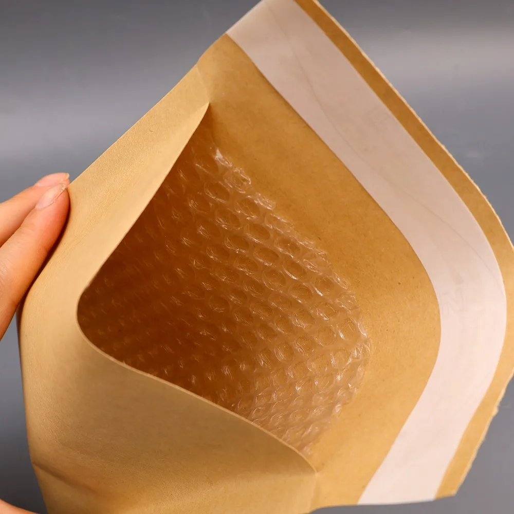 4Sizes 10-40PCS Bubble Envelope Courier Storage Bags Kraft Bubble Envelopes Paper Packaging Bags Padded Mailers Shipping Package thumbnail 3