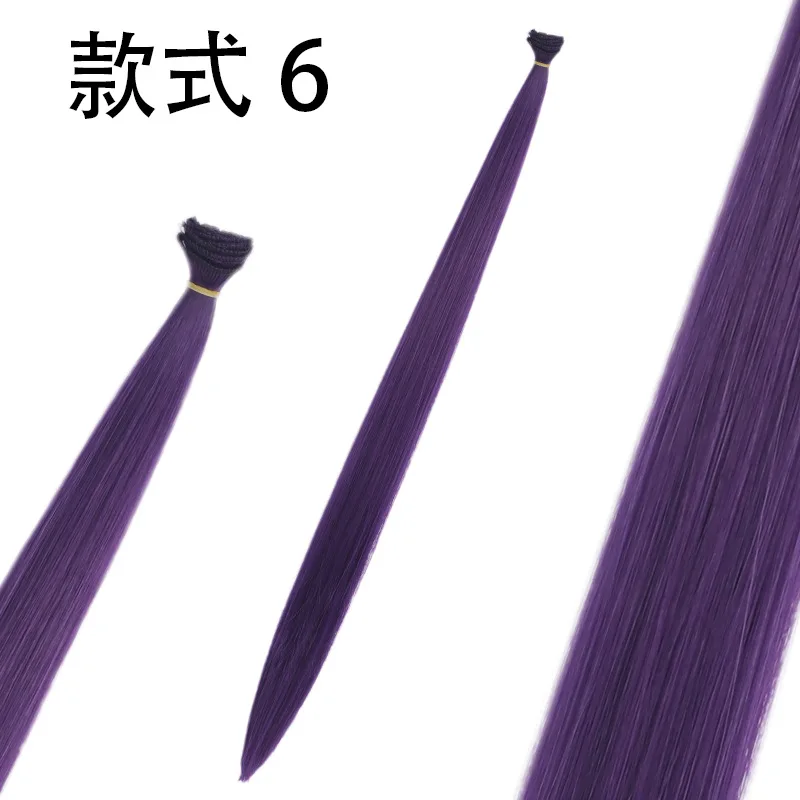 cos wig, hair row, hair curtain, hair material, hair piece, styling, hairdresser, hair extension Synthetic fiber wig thumbnail 3