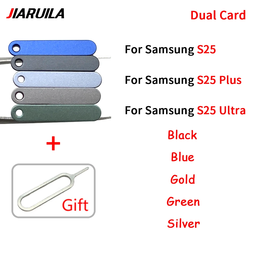 10Pcs mix color SIM SD Dual Card Phone Card Tray Holder Adapter For Samsung S23 S24 S25 Plus S23 Ultra Sim Card Drawer Slot Tray thumbnail 3