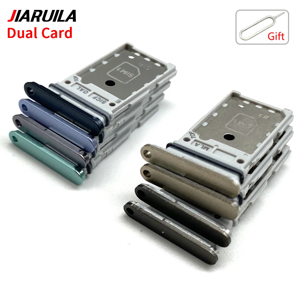 10Pcs mix color SIM SD Dual Card Phone Card Tray Holder Adapter For Samsung S23 S24 S25 Plus S23 Ultra Sim Card Drawer Slot Tray thumbnail 5