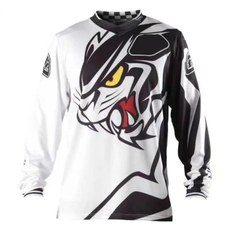 Bikefox Top Race Cycling Jerseys Mountain Bicycle Road Bike Motorcycle T-shirts BMX ATV MTB Enduro Clothing For Motocross Unisex thumbnail 6
