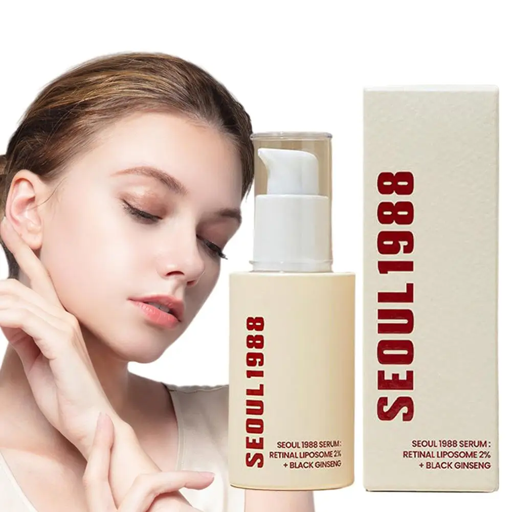 Korean SEOUL 1988 Moisturizing Serum Niacinamide Sunscreen Snail Cream Black Gingeng Extract Glow Face Serum Improve Skin Care thumbnail 3