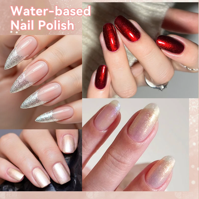 LILYCUTE 7ml Water-Based Nail Polish 40 Colors Long Lasting Quick Drying No Need of Lamp to Cure Nail Supplies For Nail Manicure thumbnail 6