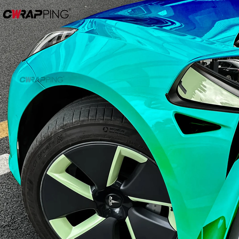 Automotive Wrapping Vinyl DIY Car Sticker Vinyl Anti-Scratch Waterproof Accessories Auto Car Body Films Vehicle Decoration Wrap