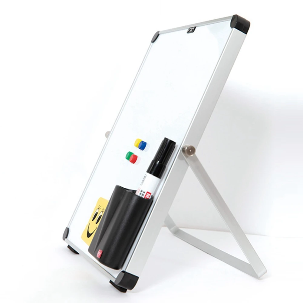 AM-2X Small Desktop Dry Erase Board Portable Small Magnetic Double Sided Whiteboard Easel thumbnail 4