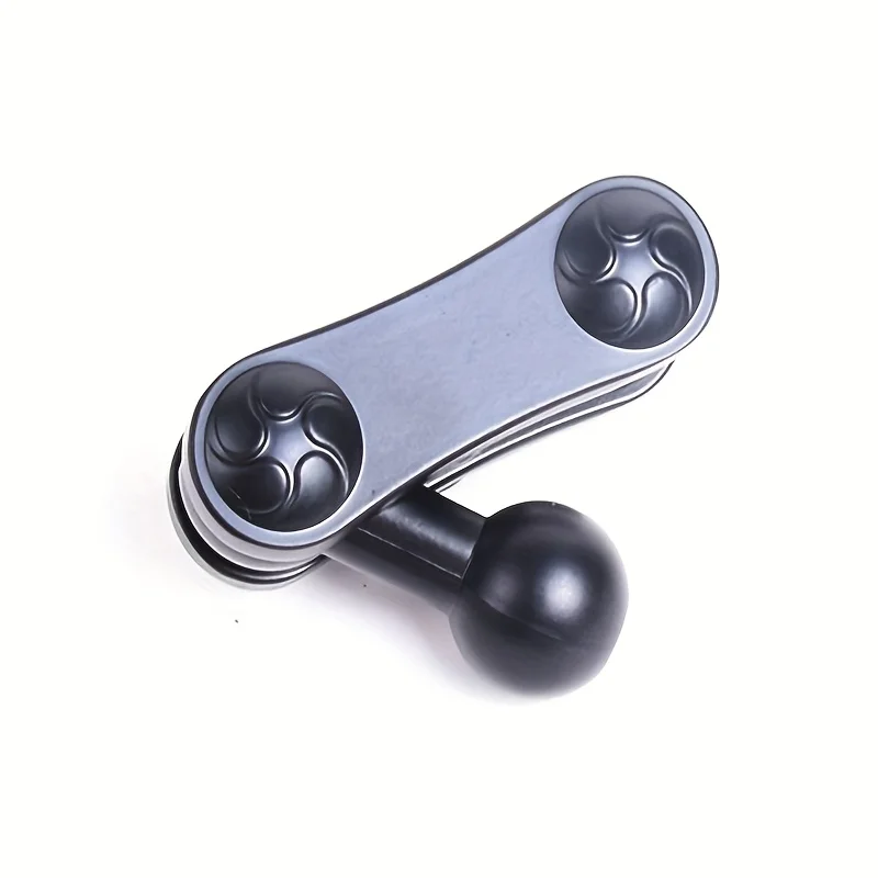 Aluminum 17mm Ball Mount Extension Adapter, Rotation Extension Rod For Car Air Vent Dashboard Phone Holder thumbnail 2