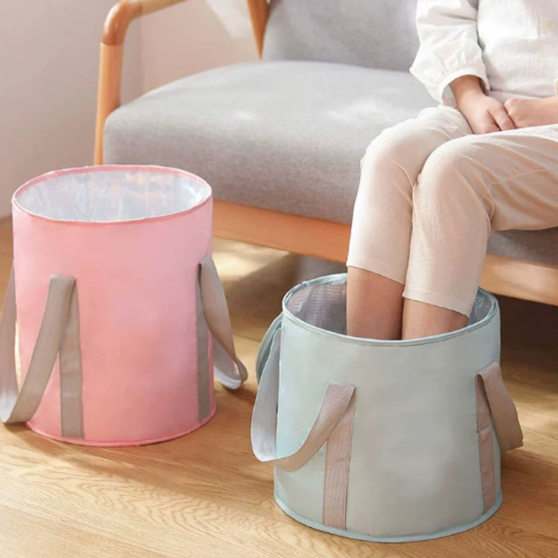 Foldable Portable Folding Foot Soak Bath Tub with Heat Preservation - Multifunctional Deep Basin, Foot Spa Bucket massagem thumbnail 6