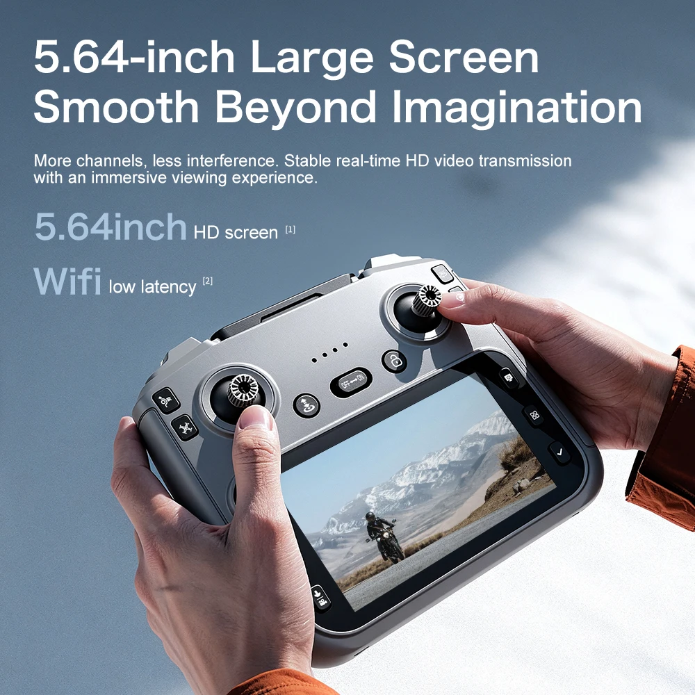 Lenovo Original GT50 Drone 8K HD Dual Camer With Photoable screen RC Brushless Motors Obstacle Avoidance Foldable Quadcopter toy thumbnail 6