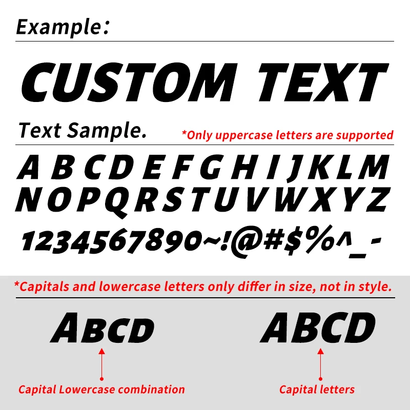 1PC Custom Only Text Car Stickers Front Banner Windshield Waterproof Personalized DIY Vehicle Boat Self-Adhesive Vinyl Decals thumbnail 2