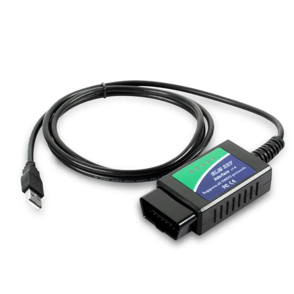 Elm327 USB V1.4 OBD2 Diagnostic Cable with Original Chip FT232RL 25K80 Chip OBD External Equipment For Ducati Motorcycles thumbnail 5