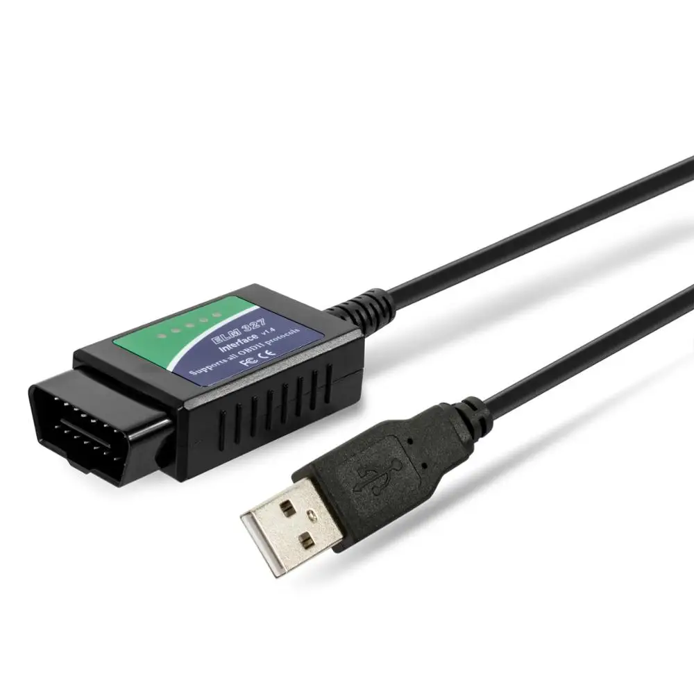 Elm327 USB V1.4 OBD2 Diagnostic Cable with Original Chip FT232RL 25K80 Chip OBD External Equipment For Ducati Motorcycles