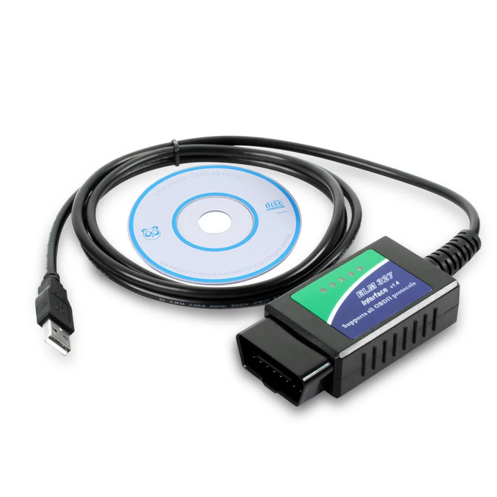 Elm327 USB V1.4 OBD2 Diagnostic Cable with Original Chip FT232RL 25K80 Chip OBD External Equipment For Ducati Motorcycles thumbnail 3