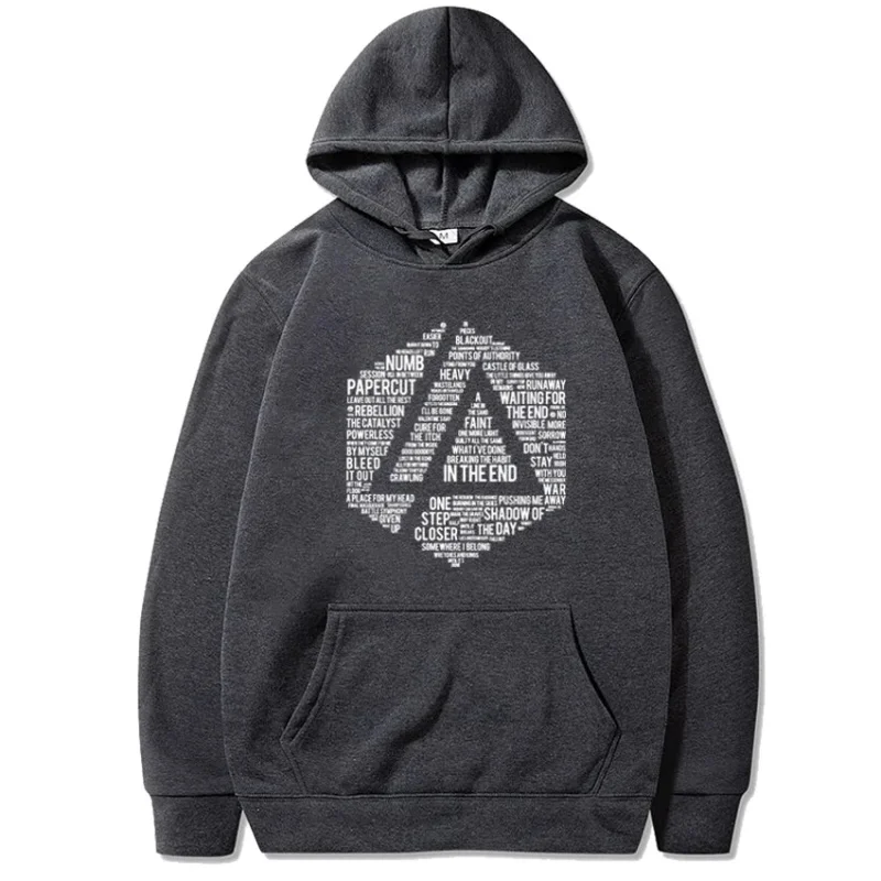 Lincoln Park Tour 2025 Streetwear Hip Hop Casual Hoodies Men's and Women's Fleece Harajuku Long Sleeve Hoodies Sweatshirts thumbnail 3