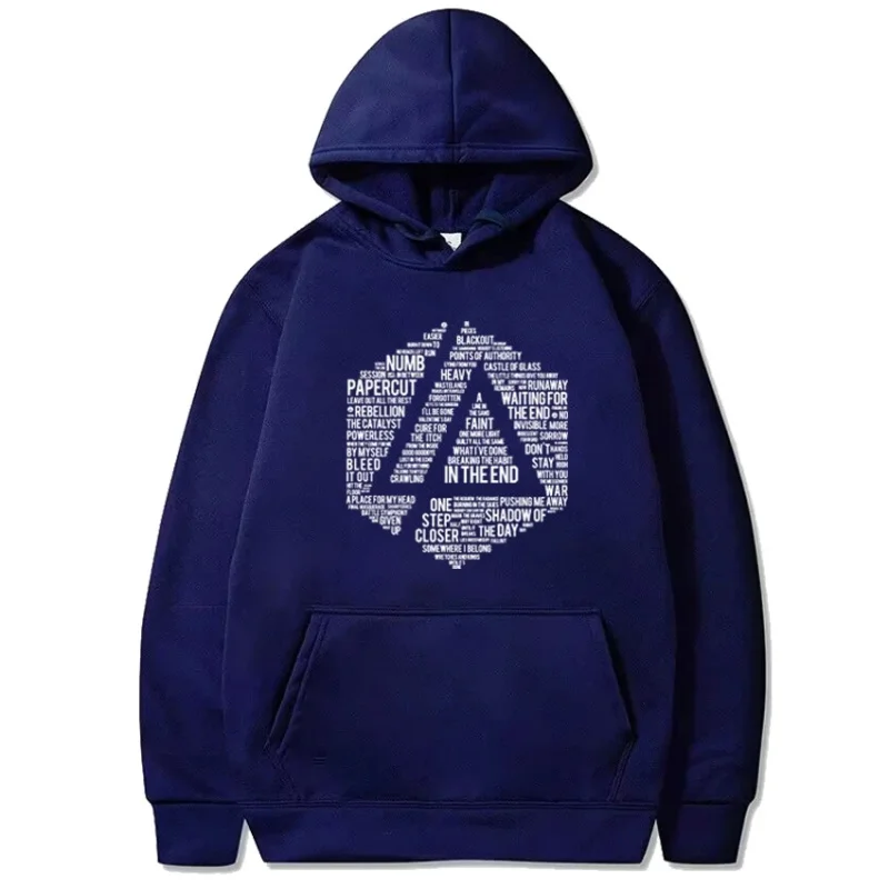 Lincoln Park Tour 2025 Streetwear Hip Hop Casual Hoodies Men's and Women's Fleece Harajuku Long Sleeve Hoodies Sweatshirts thumbnail 6