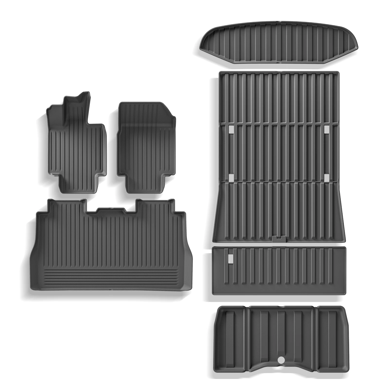 For Tesla Cybertruck Floor Mat TPE Waterproof Non-Slip Foot Pad Cargo Liner Car Protective Mat Pickup Truck Accessories thumbnail 5