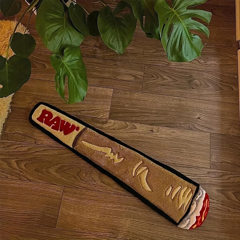 VIKAMA Creative Carpet Smoking And Cigar Mat Comfortable And Warm Living Room Carpet Bedroom Side Rug Home Decoration thumbnail 2