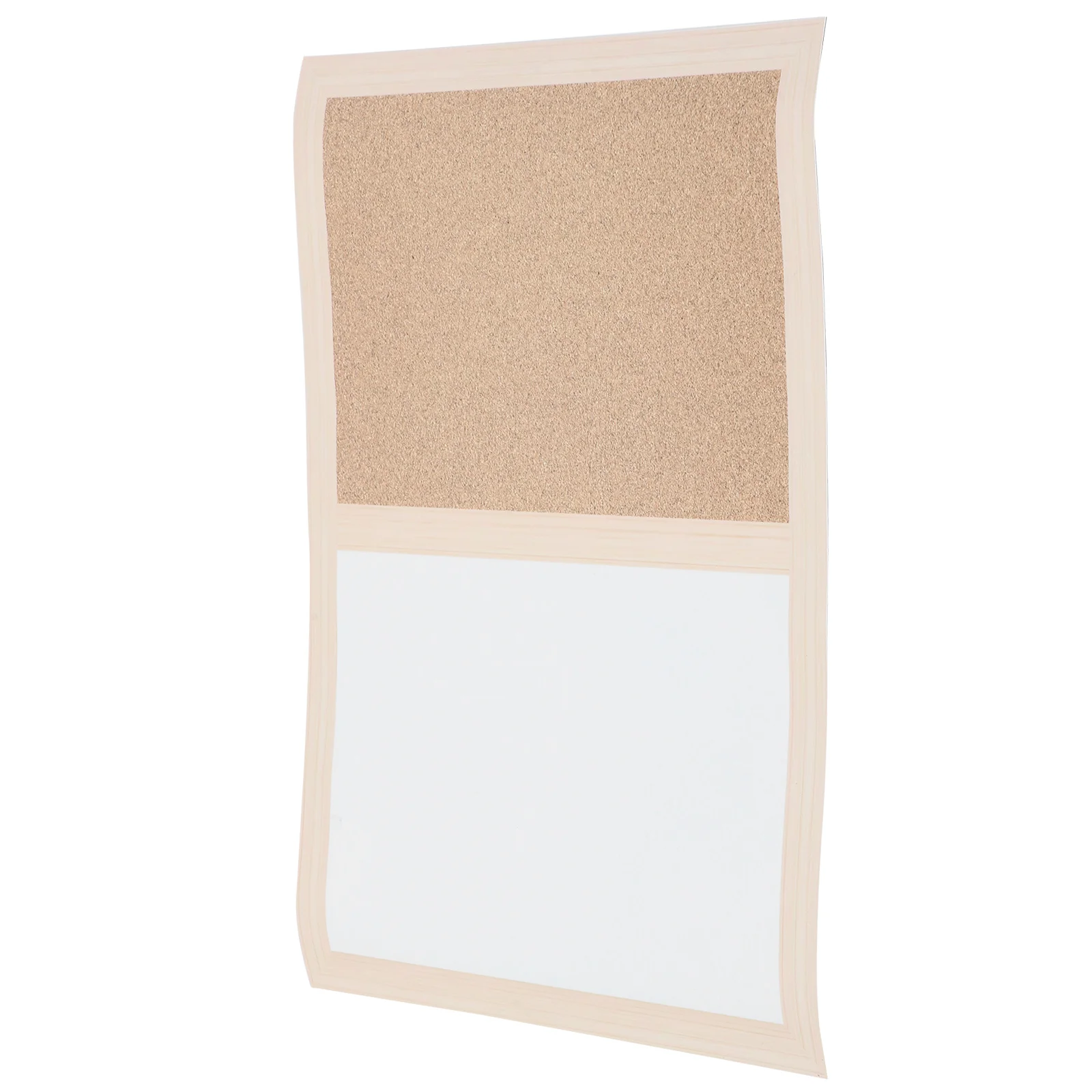 Cork Board Whiteboard Combo Lightweight Wall Mountable Memo Message Organizer For Office Home Classroom Decor Dry Erase Bulletin thumbnail 2