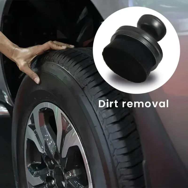 Portable Tire Gloss Coating Brush, Car Cleaning Brush, Multifunctional Soft Bristled Brush, Car Tools Cleaning Brush thumbnail 4