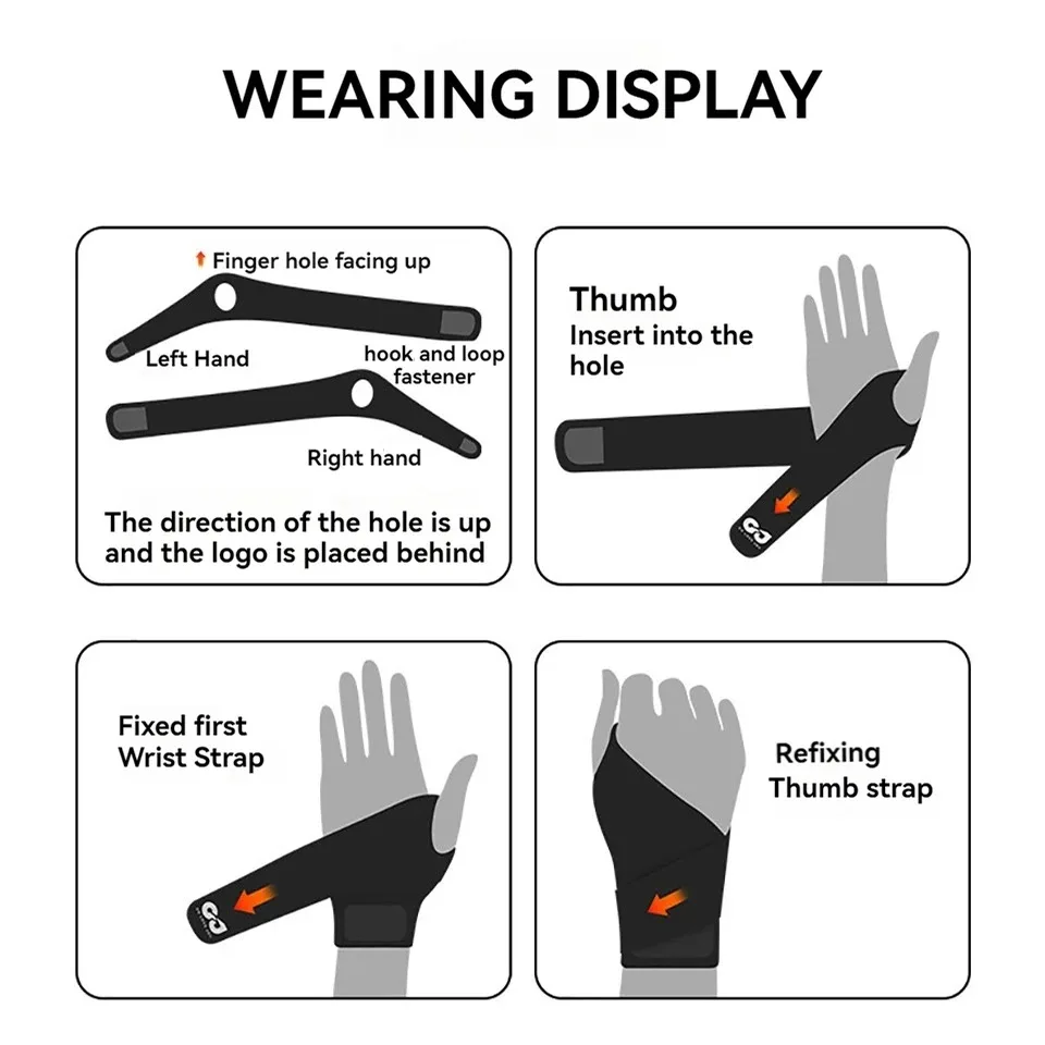 1 Pcs Billiard Gloves Wrist Brace Outdoor Sports Cycling Left And Right Training Non-slip Breathable Elastic Women Men thumbnail 6