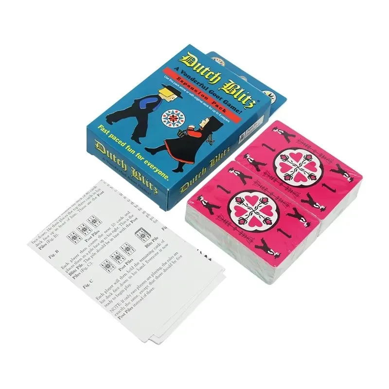 Dutch Blitz Original and extended combination, fast-paced card game suitable for everyone's fun, family game thumbnail 5