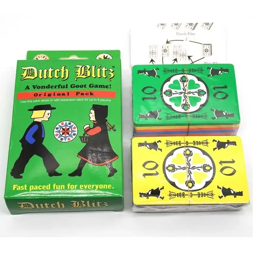 Dutch Blitz Original and extended combination, fast-paced card game suitable for everyone's fun, family game thumbnail 2