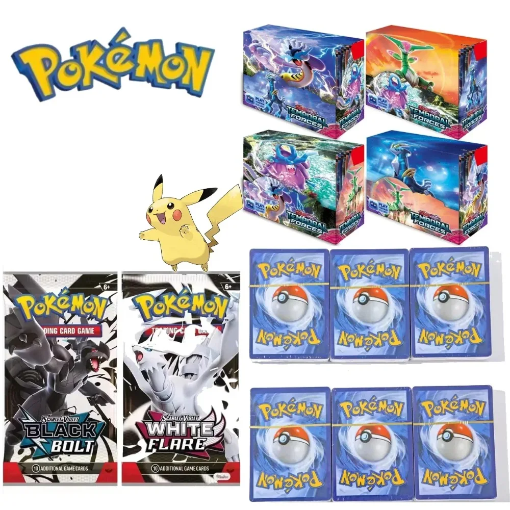 360 units/case Pokémon Scarlet & Violet 151 Prism Scale Fusion Strike English Booster Battle Transaction Gift Card Halloween thumbnail 3