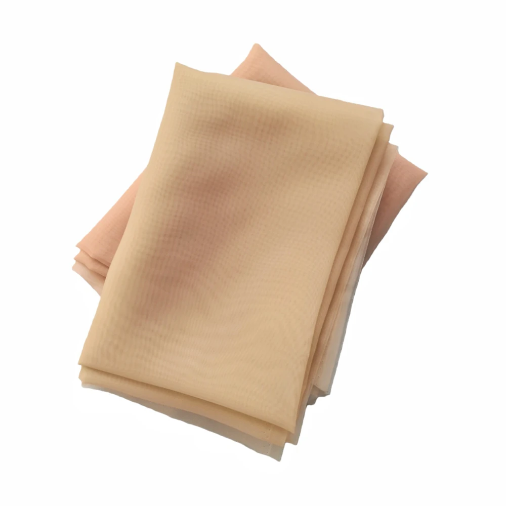 Silk Net for Making Silk Topper Wigs 1/5/10 Yards 120cm Width Pink and Skin Color Silk Wig Base Closure thumbnail 2