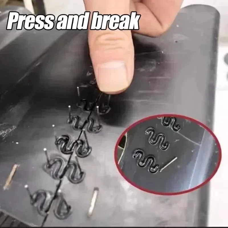Car Bumper Repair Welding Nails Plastic Welding Kit Stainless Steel Welding Nails Auto Body Repair Plastic Bumper Crack Fix thumbnail 3