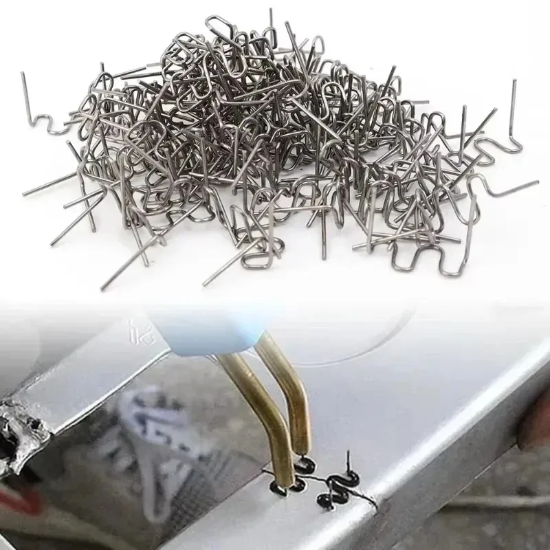 Car Bumper Repair Welding Nails Plastic Welding Kit Stainless Steel Welding Nails Auto Body Repair Plastic Bumper Crack Fix thumbnail 4