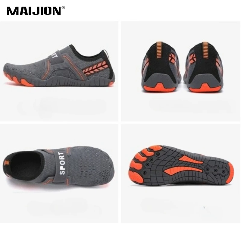 Barefoot Water Sports Shoes Men Beach Quick Dry Swimming Aqua Shoes Women Outdoor Wading Sneakers for Boating Kayaking Anti-slip thumbnail 4