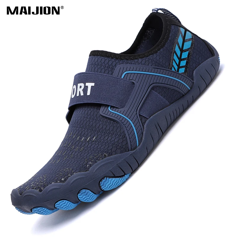 Barefoot Water Sports Shoes Men Beach Quick Dry Swimming Aqua Shoes Women Outdoor Wading Sneakers for Boating Kayaking Anti-slip