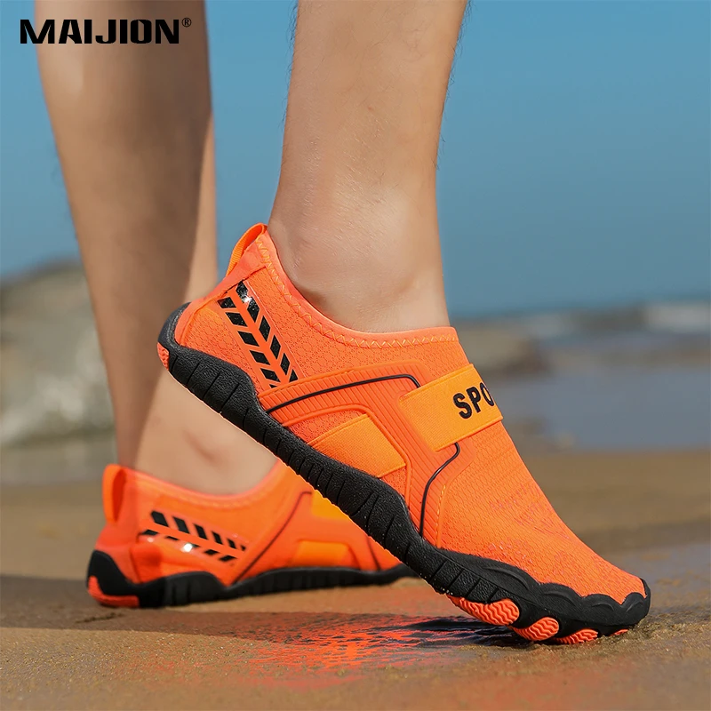 Barefoot Water Sports Shoes Men Beach Quick Dry Swimming Aqua Shoes Women Outdoor Wading Sneakers for Boating Kayaking Anti-slip thumbnail 5