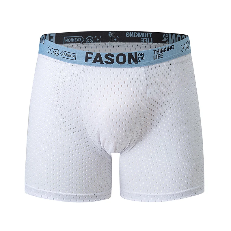 5-piece Set Of Men's Solid Color Underwear Breathable Quick Drying Fashionable Sporty Comfortable And Suitable For Teenagers thumbnail 3