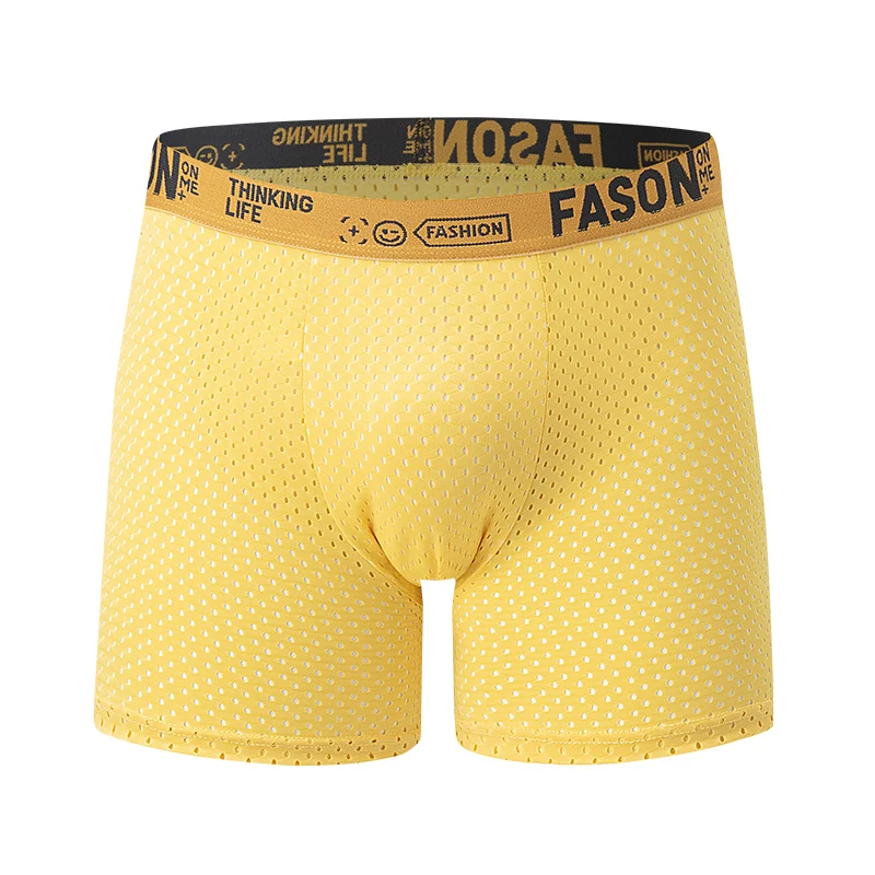5-piece Set Of Men's Solid Color Underwear Breathable Quick Drying Fashionable Sporty Comfortable And Suitable For Teenagers thumbnail 5