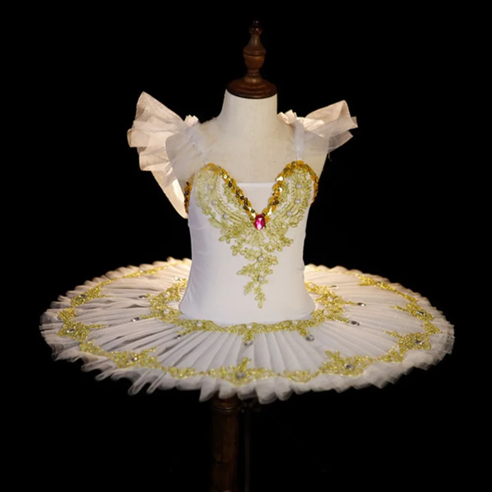 Ballet Tutu Leotards for Girls Dress Dance Wear Stage Costumes Kids Clothes Children Clothing Summer Princess Performance Fairy thumbnail 4