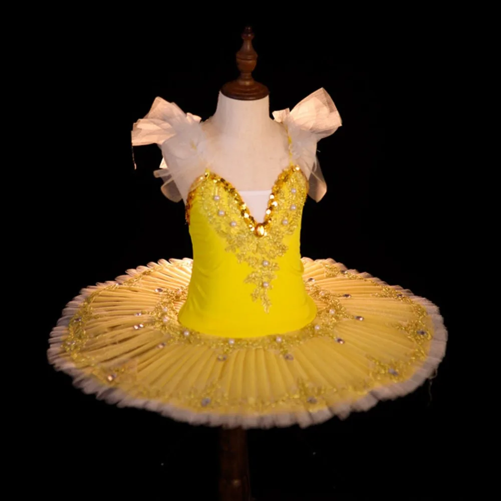 Ballet Tutu Leotards for Girls Dress Dance Wear Stage Costumes Kids Clothes Children Clothing Summer Princess Performance Fairy thumbnail 2