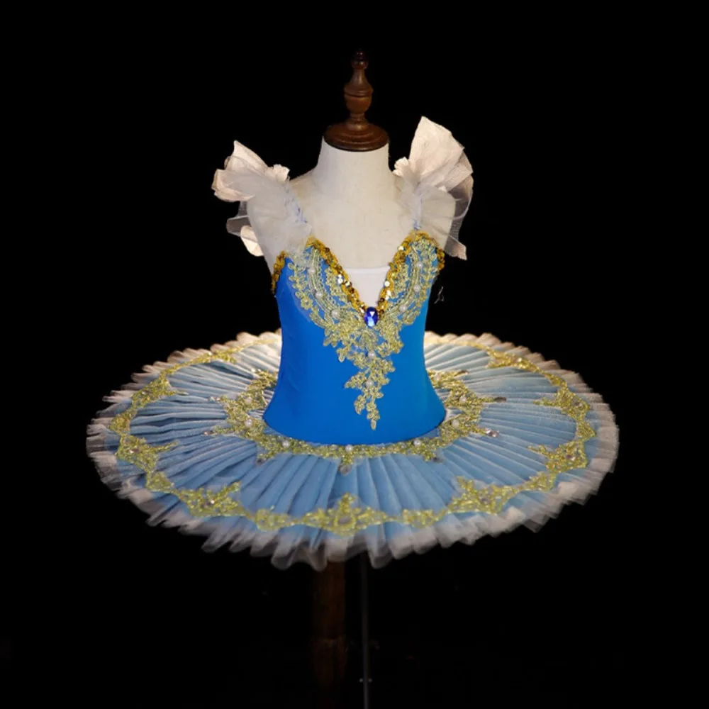 Ballet Tutu Leotards for Girls Dress Dance Wear Stage Costumes Kids Clothes Children Clothing Summer Princess Performance Fairy