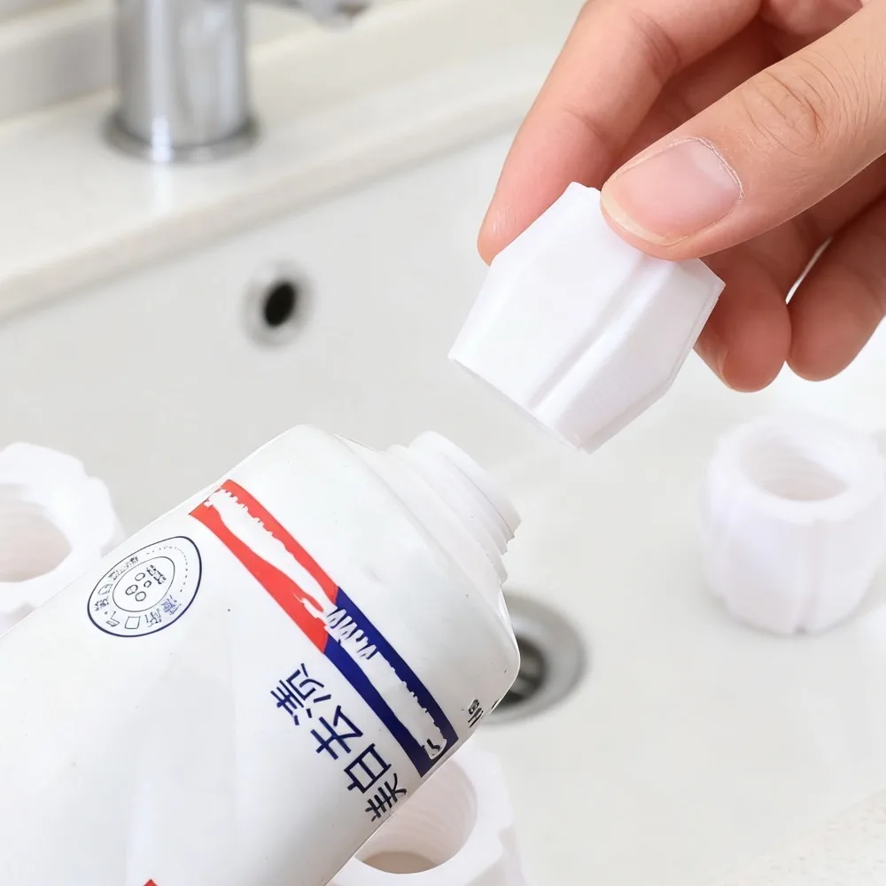 Reusable Toothpaste Tube Converter Easy Dispensing Toothpaste Refill Adapter Portable Squeezer Practical Bathroom Travel Tools thumbnail 4