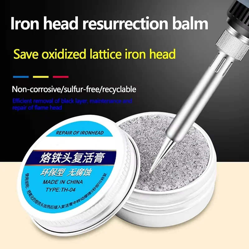 1/2pcs  Soldering Iron Tip Tinner Activator Tip Cleaner Remover Refresher Non-stick Tin Solder Cream Clean Paste thumbnail 3