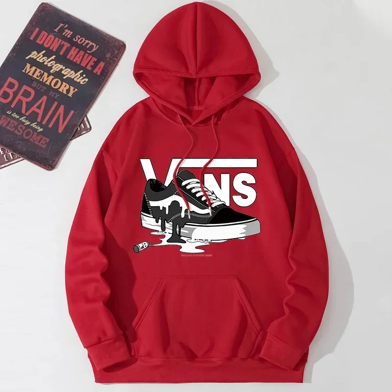 2025 New Hip Hop Clothes Print Hoodie Men Long Sleeve Fleece Sweatshirt Vintage Rock Band Streetwear thumbnail 5
