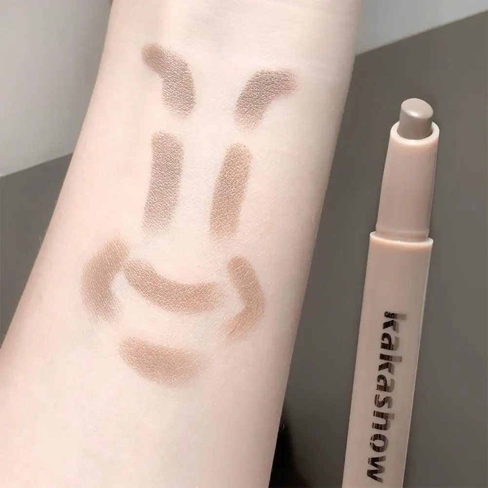 3D contouring pen Long Lasting Waterproof Matte Bronzer Stick Nose Shadow Contour Pen With Brush Facial Contour Stick Makeup thumbnail 5