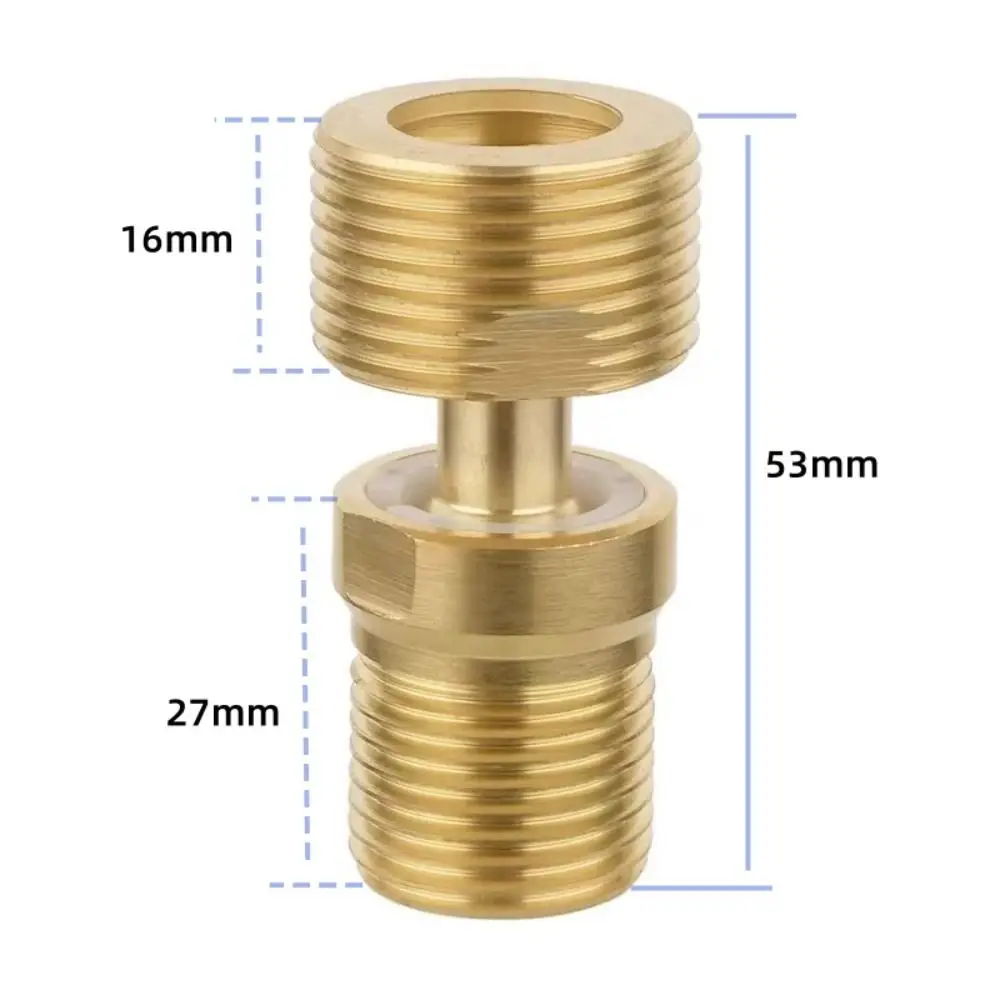 Copper Angled Curved Foot 360° Rotatable Angle Adjustment Shower Faucet Adapter Wall Mounted Lengthened Eccentric Screw Corner thumbnail 6