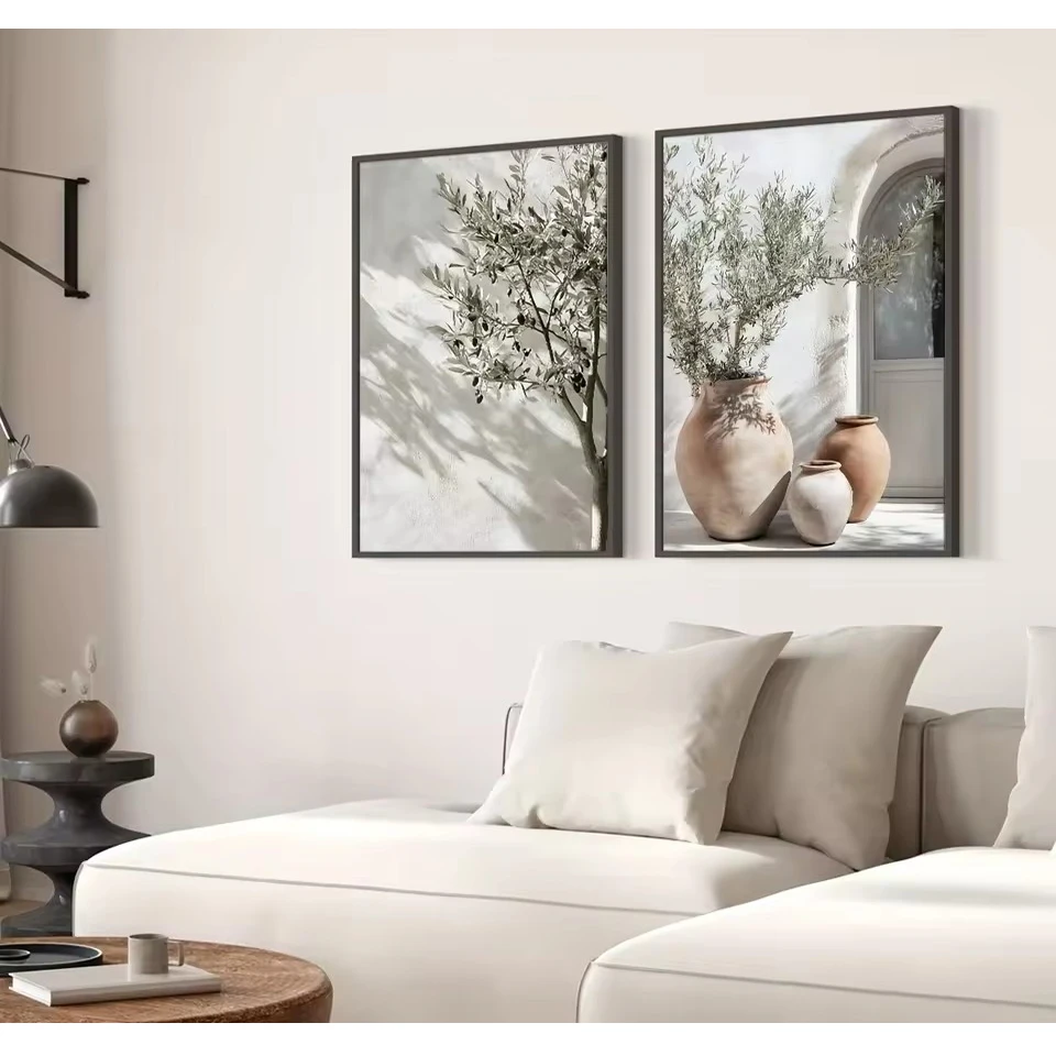 5D DIY Diamond Art Painting New Arrival Olive Tree Shadow Vase Diamond Mosaic  Cross Stitch Kit 2026 Home Decoration thumbnail 3