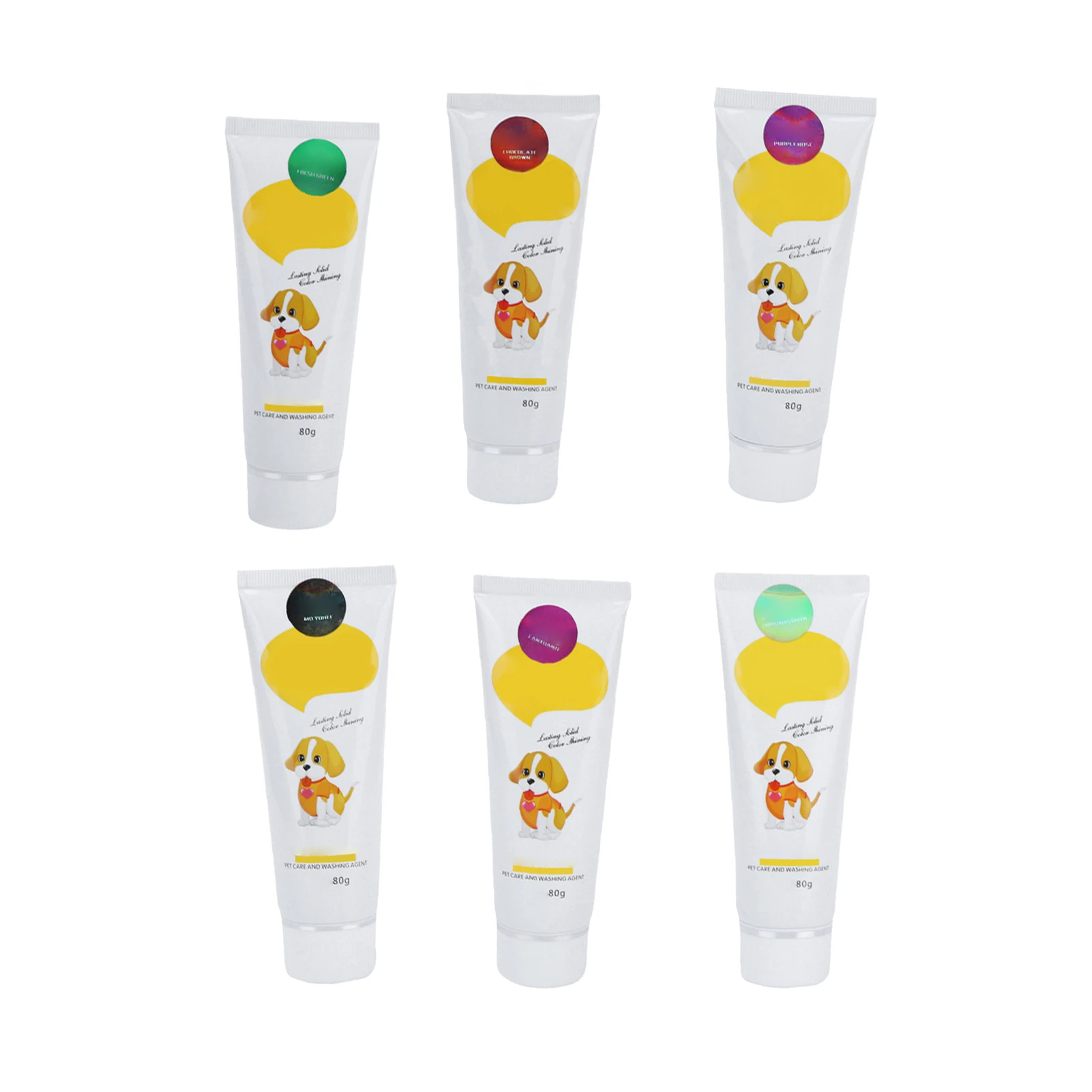 Animal Hair Dye Cream Pet Hair Dye Gel Safe Beautiful Long Lasting Bright Color for Sheep for Pets for Dog thumbnail 5