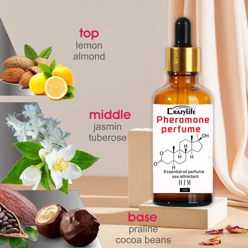Pheromone Perfume Essential Oi Long Lasting  Fresh Natural Dating Essential Oil  Lady Enticing Glamor Pheromone Perfumes thumbnail 3